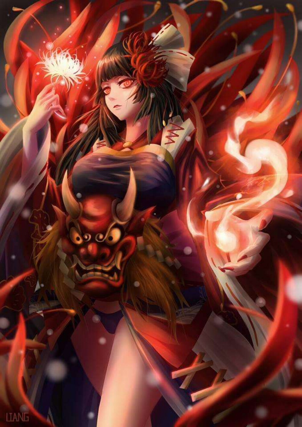 八重樱花繁且枝盛君须记累瓣必偿情