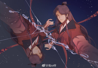 『洛府』
少爷和师姐～
哈哈哈哈哈情头的既视感