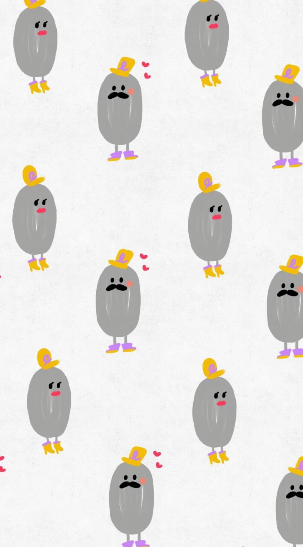 【Dcherry丁樱桃】头像 壁纸 卡通 平铺