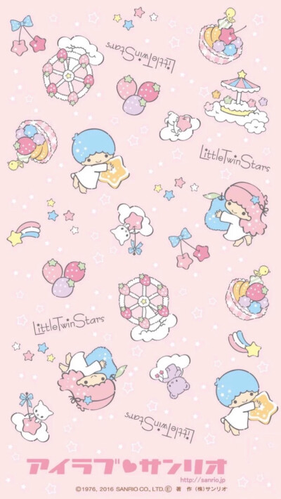 【Dcherry丁樱桃】头像 壁纸 卡通 平铺 hello Kitty