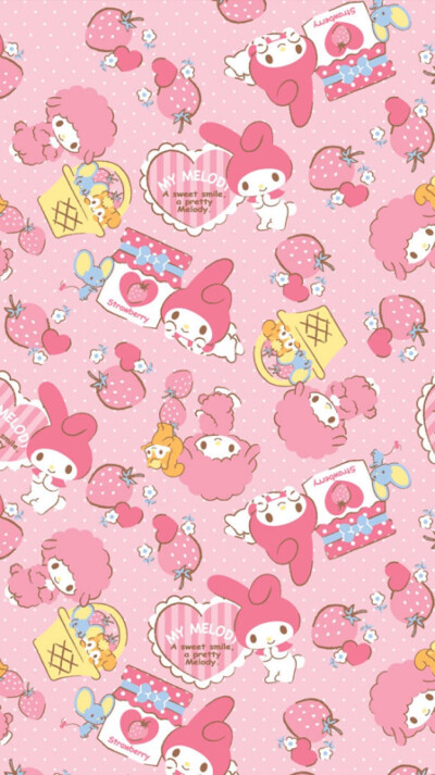 【Dcherry丁樱桃】头像 壁纸 卡通 平铺 hello Kitty