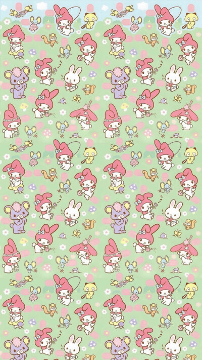 【Dcherry丁樱桃】头像 壁纸 卡通 平铺 hello Kitty