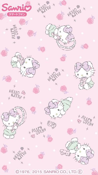 【Dcherry丁樱桃】头像 壁纸 卡通 平铺 hello Kitty