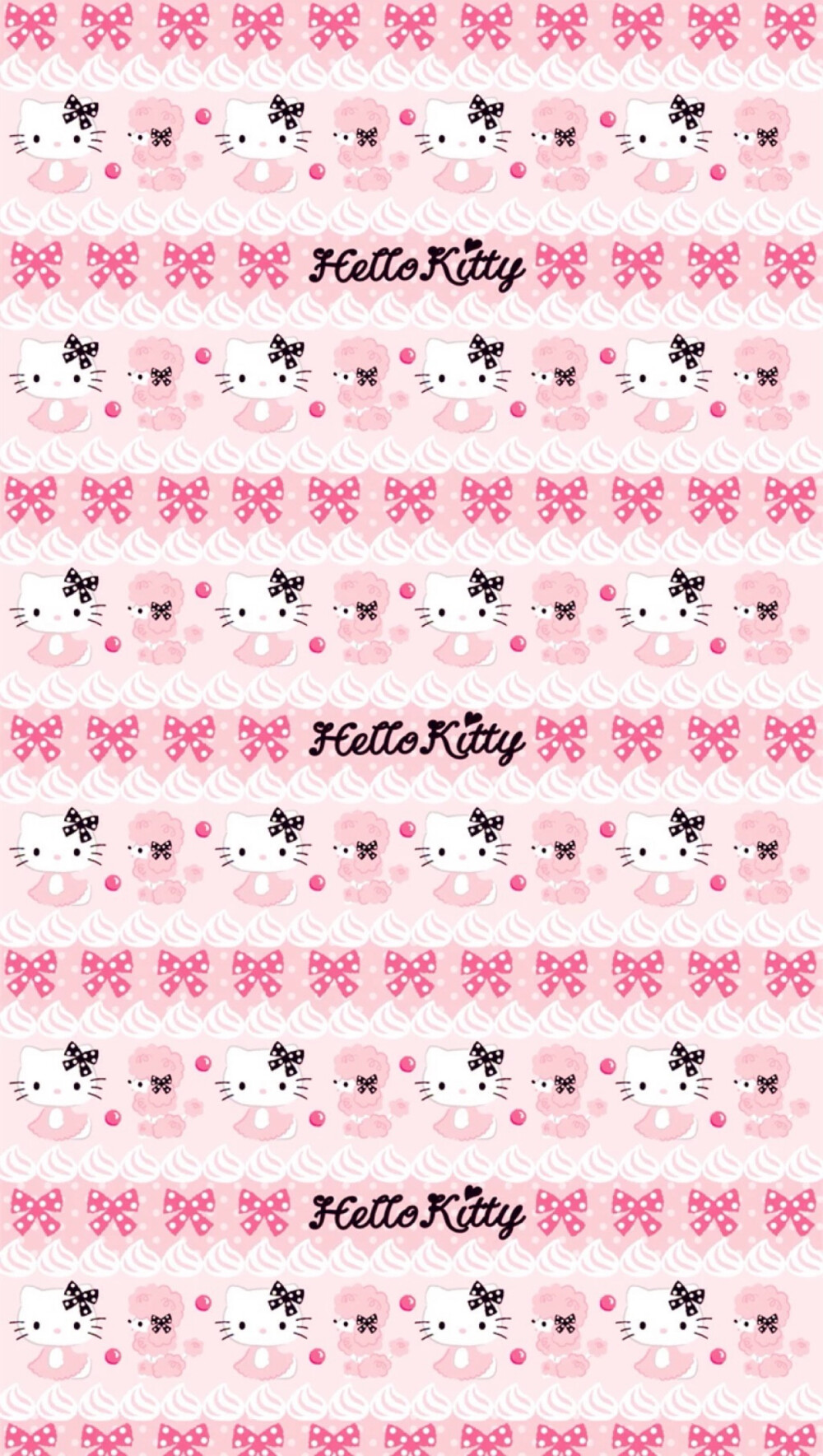 【Dcherry丁樱桃】头像 壁纸 卡通 平铺 hello Kitty