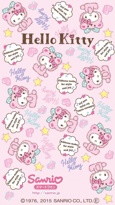 【Dcherry丁樱桃】头像 壁纸 卡通 平铺 hello Kitty