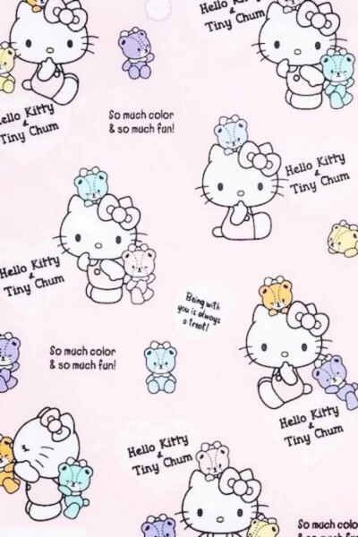 【Dcherry丁樱桃】头像 壁纸 卡通 平铺 hello Kitty