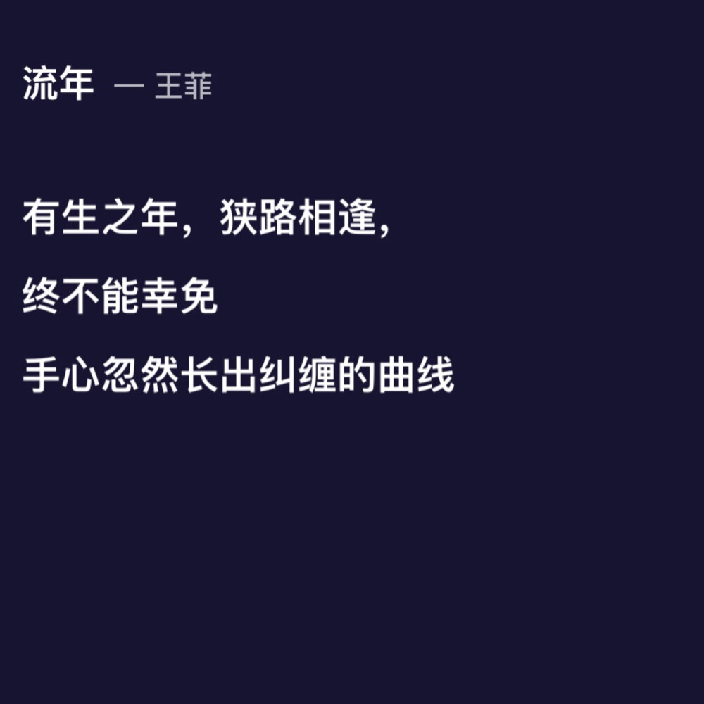 哪有人会喜欢孤独 只是害怕失望罢了