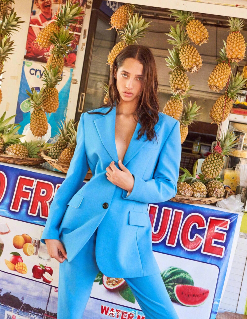 #C-Oli# Vogue Netherland June 2019: Yasmin Wijnaldum by Tung Walsh || 荷兰超模Yasmin的第三张家乡版Vogue封面～轻松假日风～???? ???