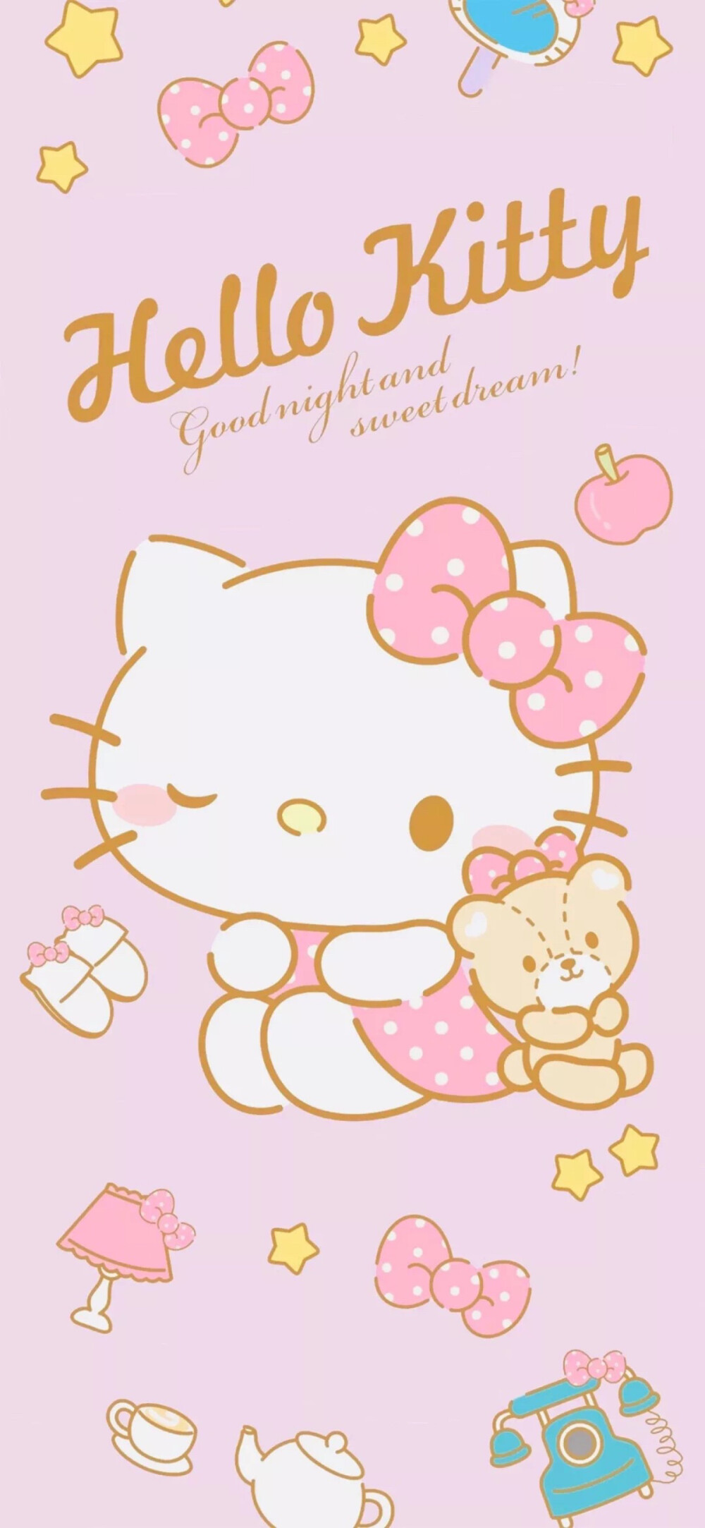 【Dcherry丁樱桃】头像 壁纸 卡通 平铺 hello Kitty