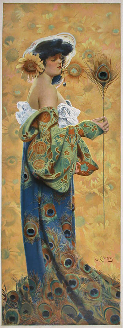 优雅的姿态 . Gaspar Camps ​​​​
