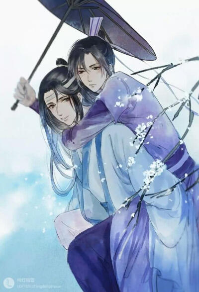 动漫#魔道祖师#蓝曦臣#江澄