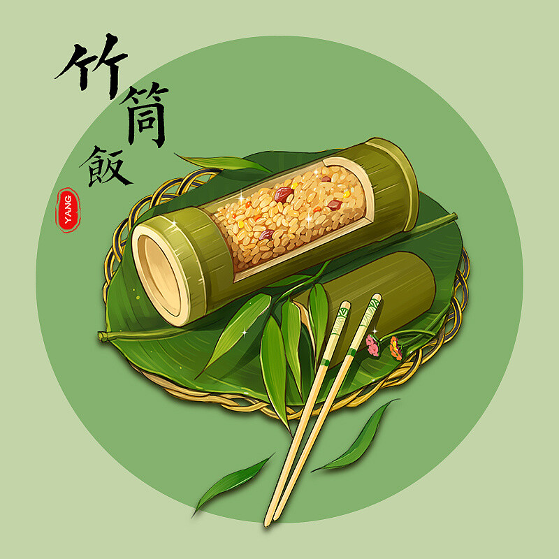 美食手绘-海南小吃|UI|图标|IANNA_YANG - 原创作品 - 站酷 (ZCOOL)