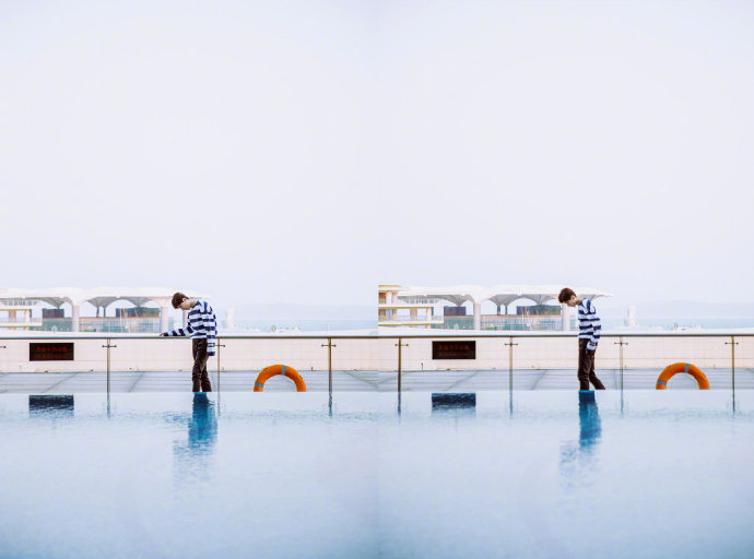 白敬亭清爽帅气写真