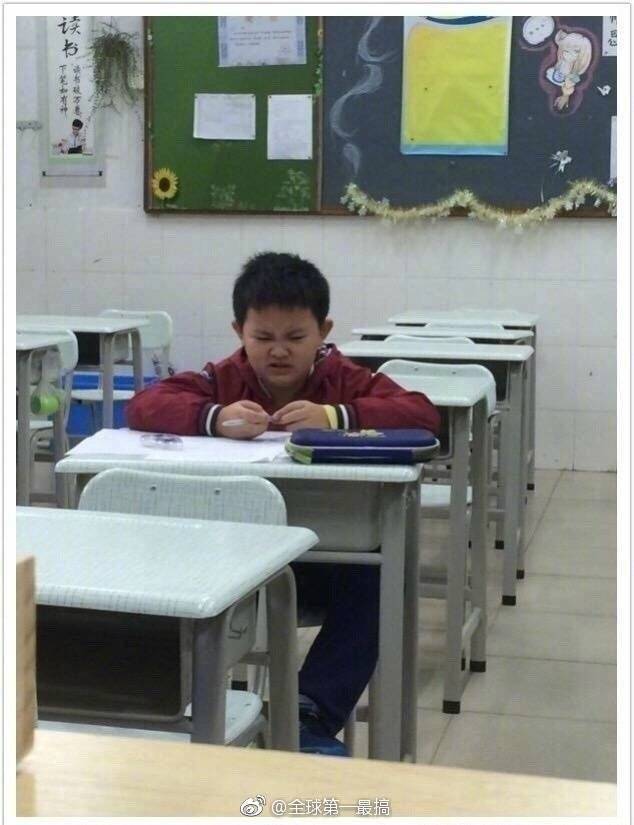 学习的样子
