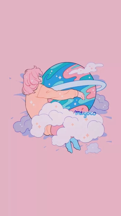 粉红色壁纸