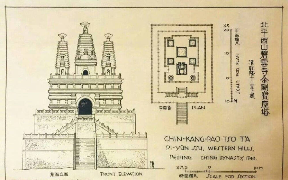 [cp]一部獨一無二的《圖像中國建築史》。梁思成寫成於戰亂中的1946年。散落的畫稿幾經追尋直到四十年後英文、中文版才陸續成書。在當時或許只有心懷理想和抱負的人才會去實地考察研究。晚年孤獨的梁思成，腦海中應常浮現與誌同道合者，坐在老鄉的牛車上，在晚霞裏談笑風生，趕往下一個古建築裏的畫面吧。 ​​​[/cp]