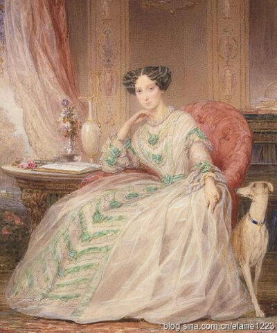 苏格兰女画家Christina Robertson（1796-1854）