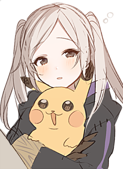 皮卡丘与少女