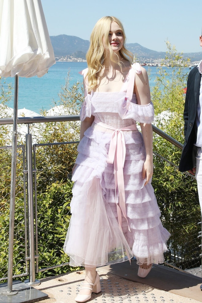 Elle fanning 戛纳