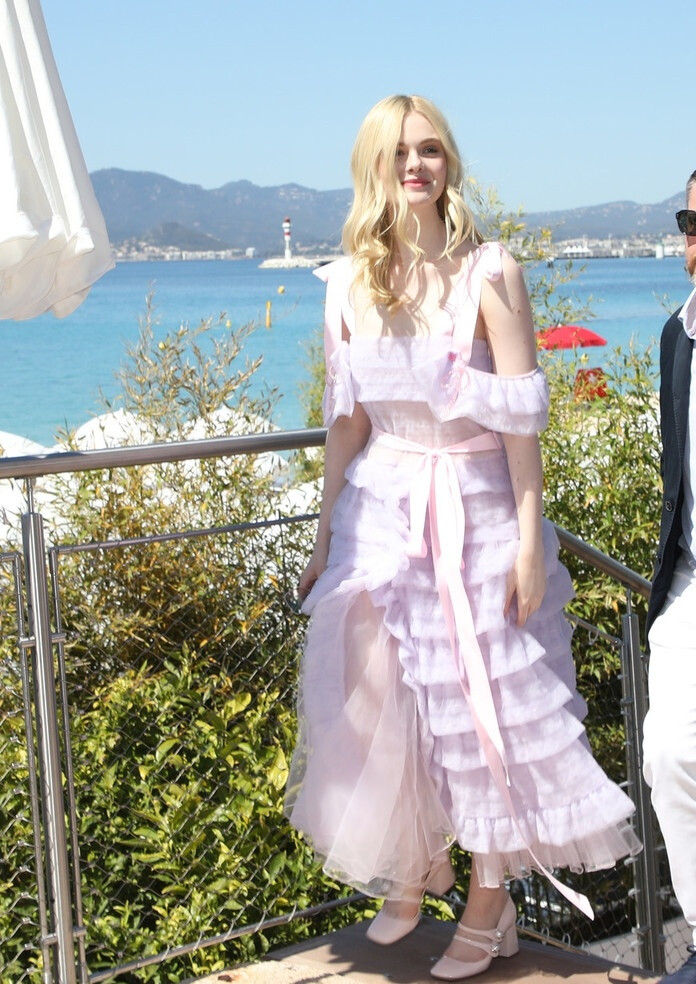 Elle fanning 戛纳