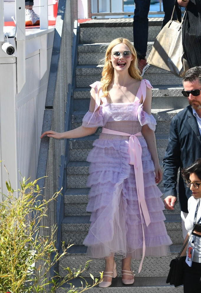 Elle fanning 戛纳