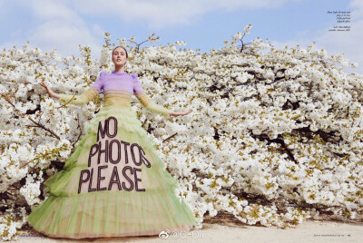 #C-Oli# Harper's Bazaar Netherland June 2019: Anna Cleveland by Petrovsky & Ramone || 荷兰版芭莎六月刊，花漾戏精Anna C登上封面，美丽～[心] ​​​