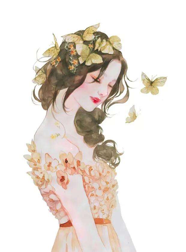 手绘 水彩 人物 插画 头像
作者: enofno