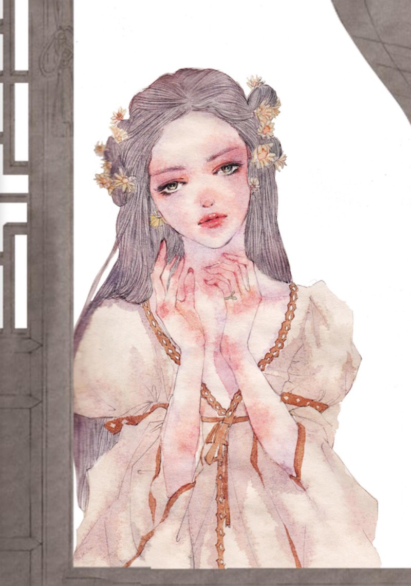 手绘 水彩 人物 插画 头像
作者: enofno