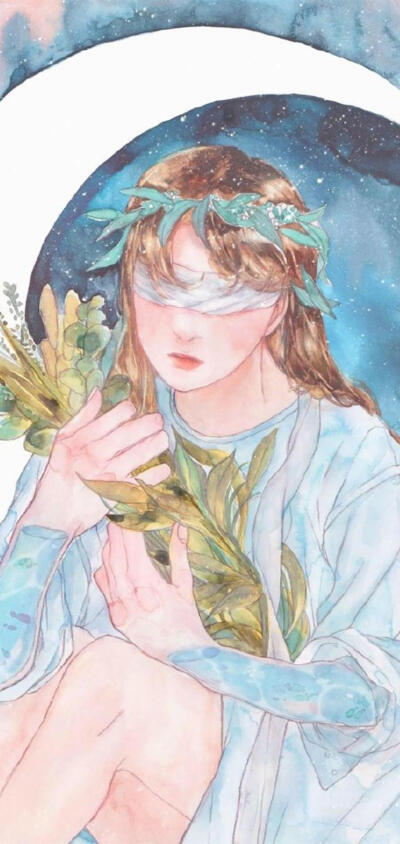 梦幻水彩少女
韩国画师gaeun