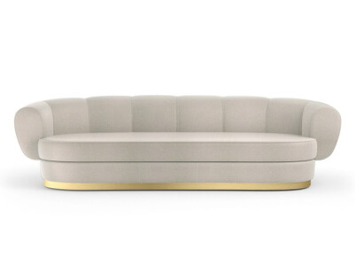 4 seater fabric sofa GRACE | 4 seater sofa by MARIONI