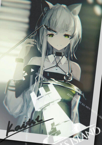 #明日方舟# 凯尔希
画师：mienthoa