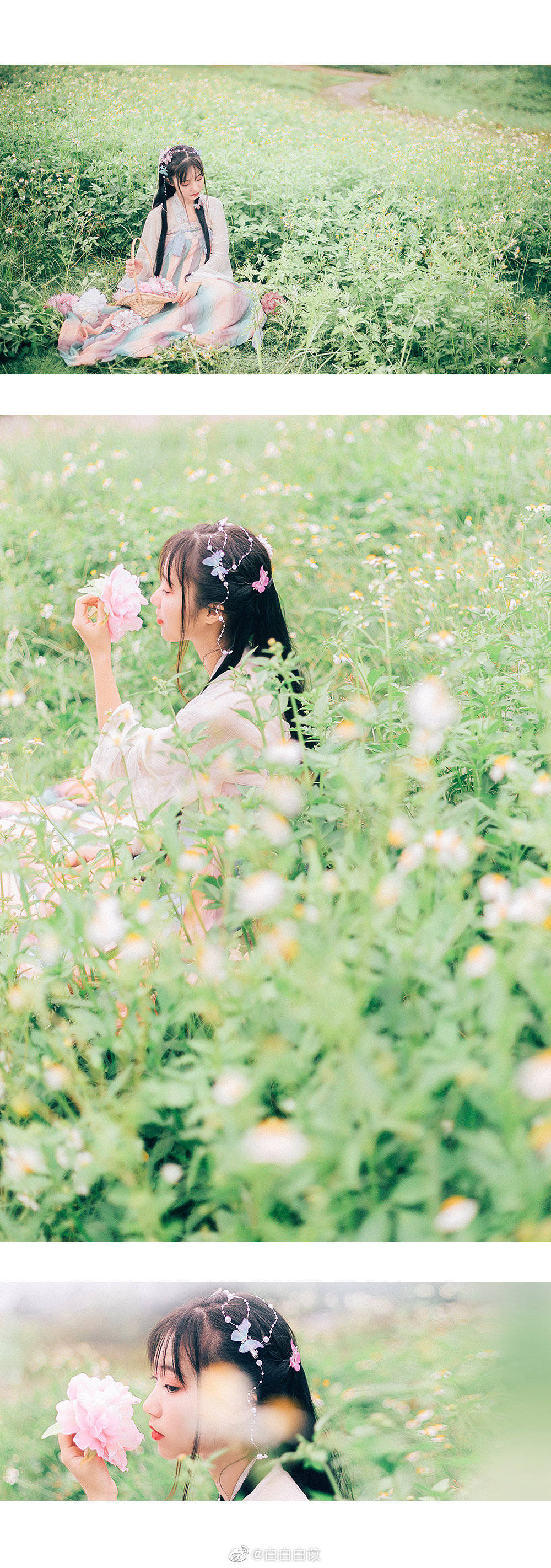 #汉服摄影# #厦门约拍# #漳州约拍#
「花仙」
春风催碧草，芙蓉依栏俏
盈盈浮润柳，袅袅醉情眸
出镜：@大黑咻
妆容：@柠檬麦片白砂糖
文案：@南烁念醴
摄影/后期：@白白白苡
汉服：@云舒院汉服 @彩云间汉服
#云南约拍# #福建约拍#