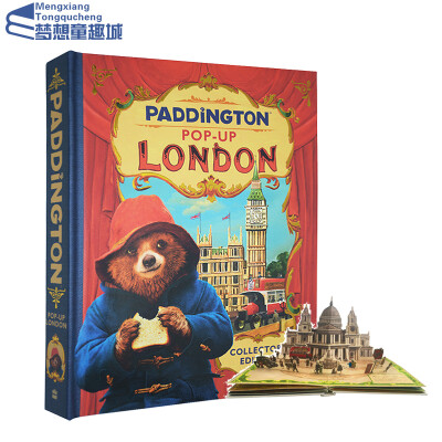 Paddington Pop Up London 精装立体书帕丁顿熊2电影版伦敦之旅