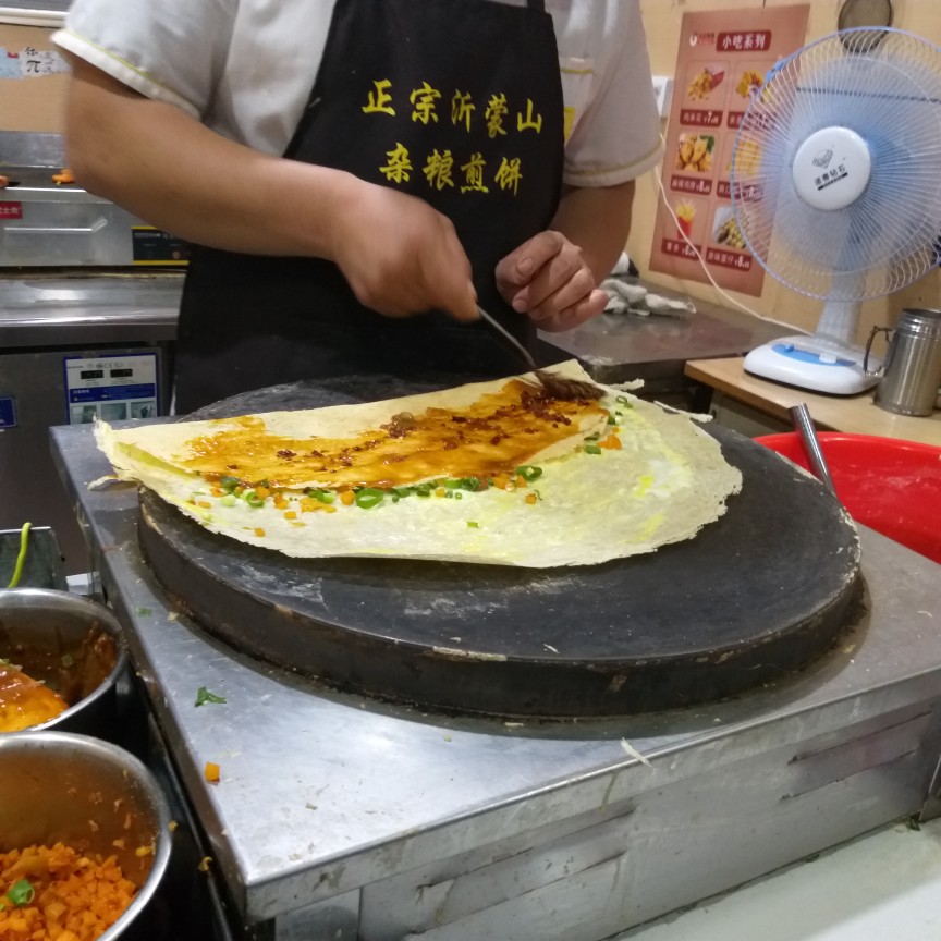 晚餐煎饼果子来一套