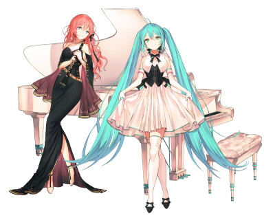 VOCALOID 绘师：kH（p id=25400449） 本作品id=74870543