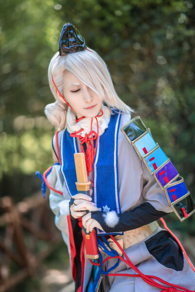 今剑cos：cn：胤玖重 摄影：沉寍 刀剑乱舞cosplay 刀男