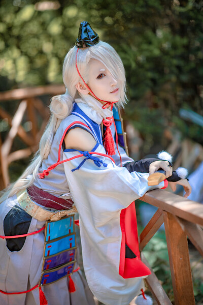 今剑cos：cn：胤玖重 摄影：沉寍 刀剑乱舞cosplay 刀男