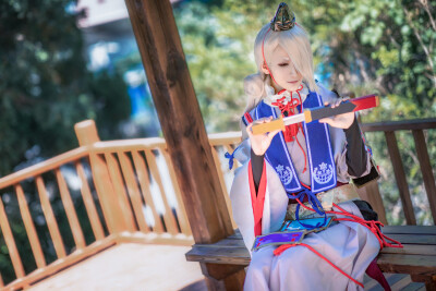 今剑cos：cn：胤玖重 摄影：沉寍 刀剑乱舞cosplay 刀男