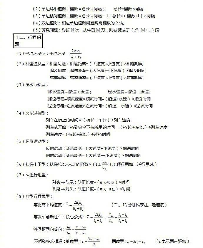 公务员考试行测中的公式大全
必须要掌握的公式都在这里了。 ​​​​