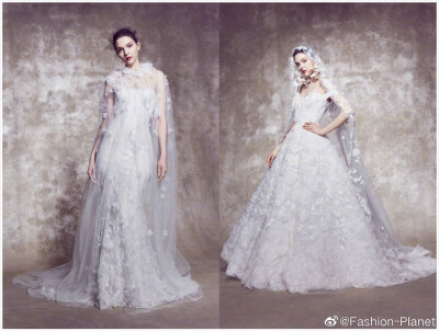 #FP Lookbook#
Marchesa Bridal Spring 2020 | 像盛开的浪漫花朵。 ​​​