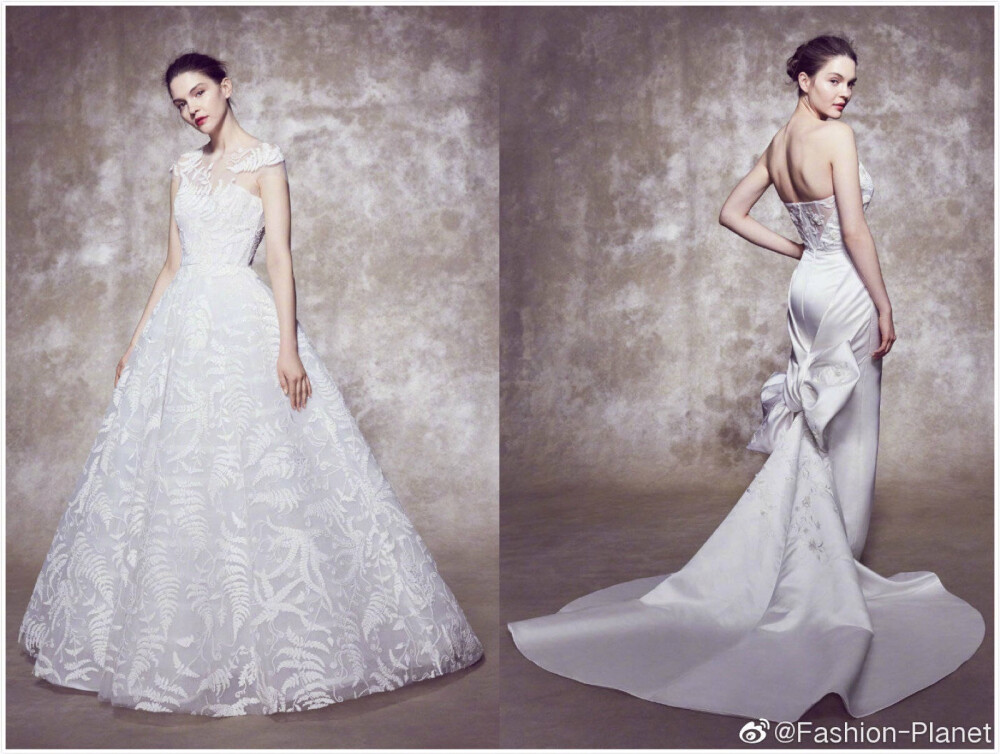 #FP Lookbook#
Marchesa Bridal Spring 2020 | 像盛开的浪漫花朵。 ​​​