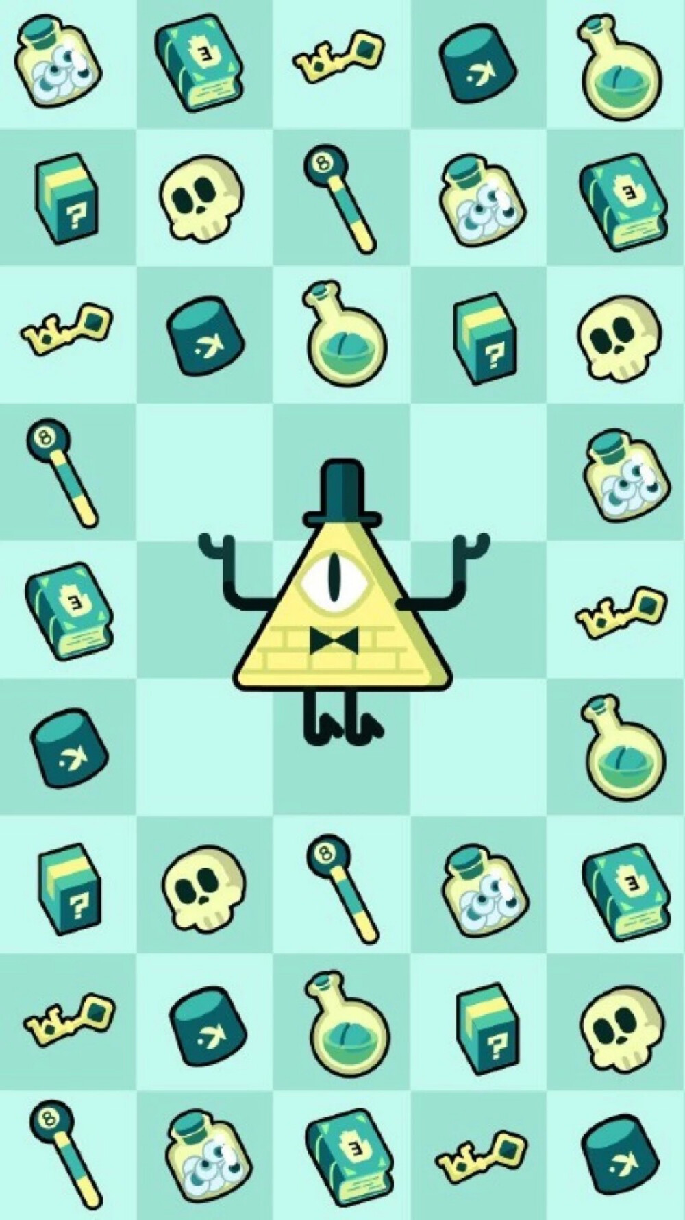 怪诞小镇 Gravity Fall Bill Cipher 比尔 比姥姥 玉米片（x