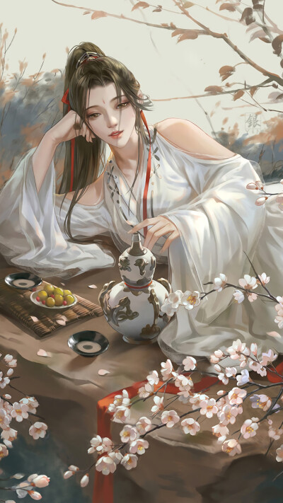 陌上人如玉，古风高清壁纸