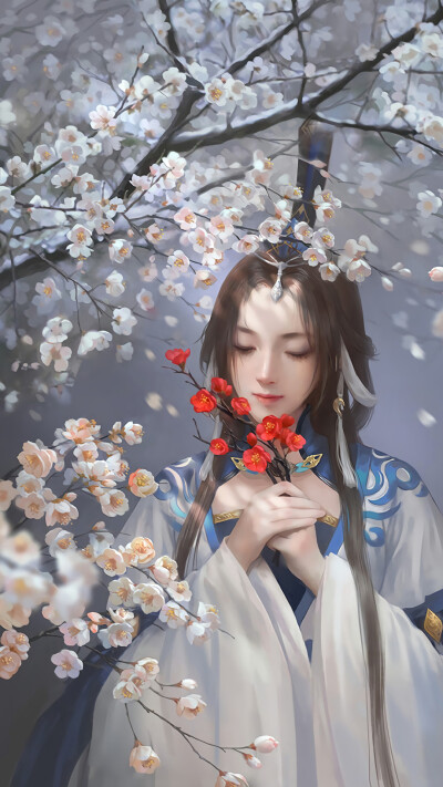 陌上人如玉，古风高清壁纸