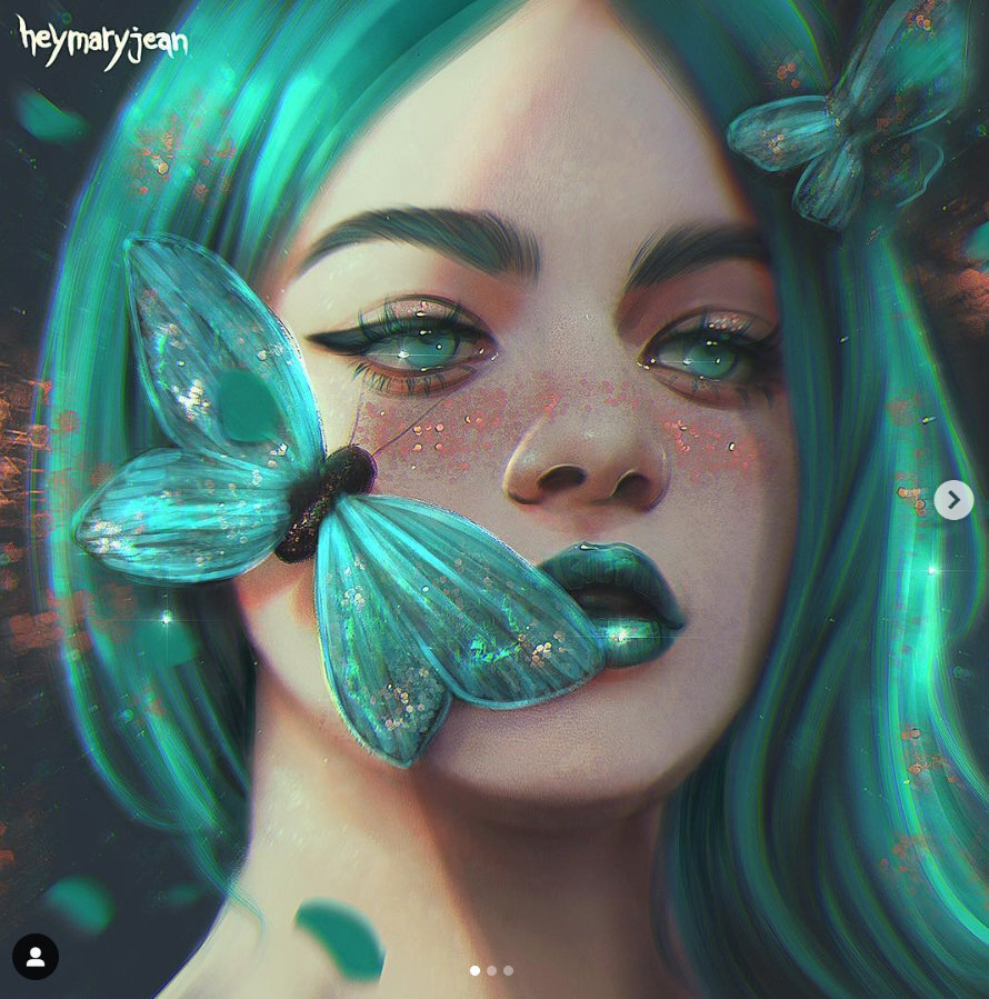 插画师 MARZIA PALOMBA
ins：heymaryjean ​​​