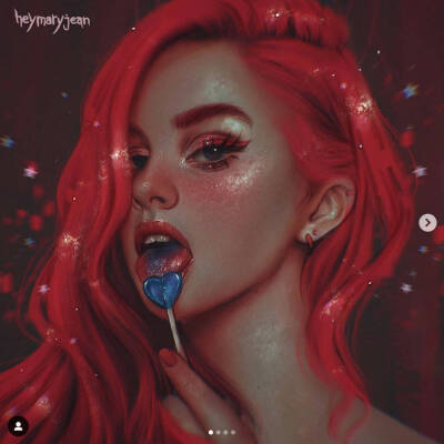 插画师 MARZIA PALOMBA
ins：heymaryjean ​​​