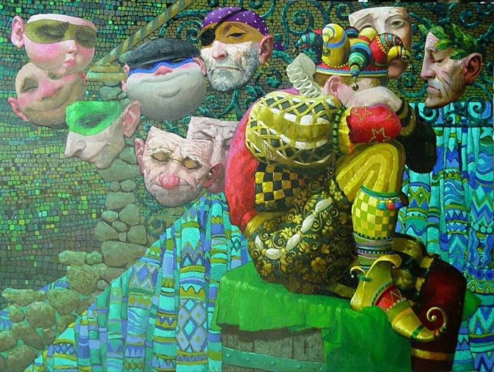 小丑
俄罗斯画家 Victor Nizovtsev ​​​