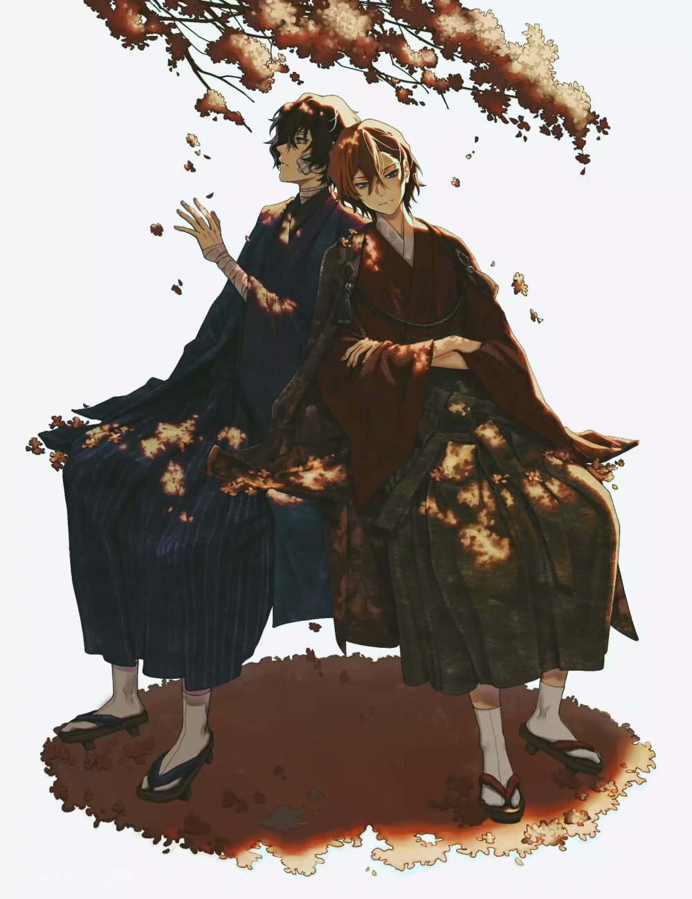 文豪野犬双黑十五岁画师堀