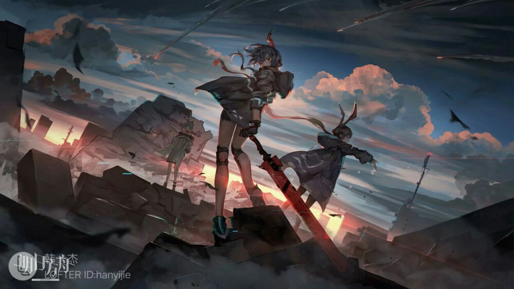 #明日方舟#
画师：韩一杰