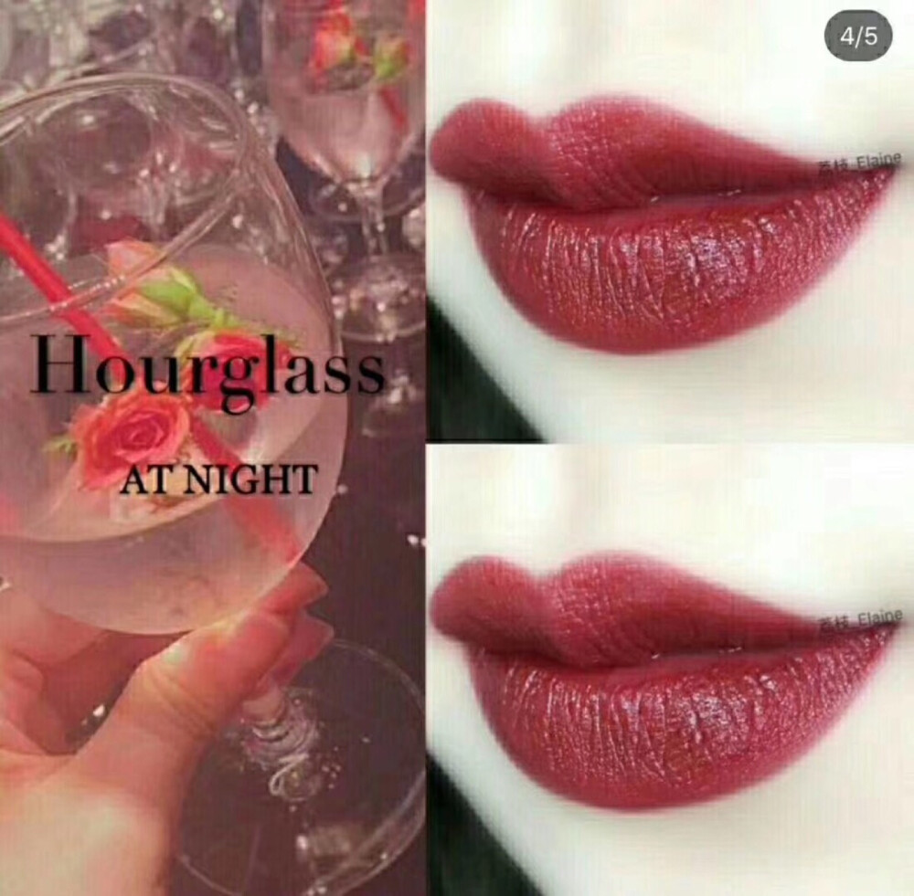 hourglass 最火色号at night！超级火的彩妆品牌 hourglass 烟管口红❤！俗称小烟枪！！特别好看的一只日常色，at night是他家最火的颜色。复古又高级，质感超好的一只口红